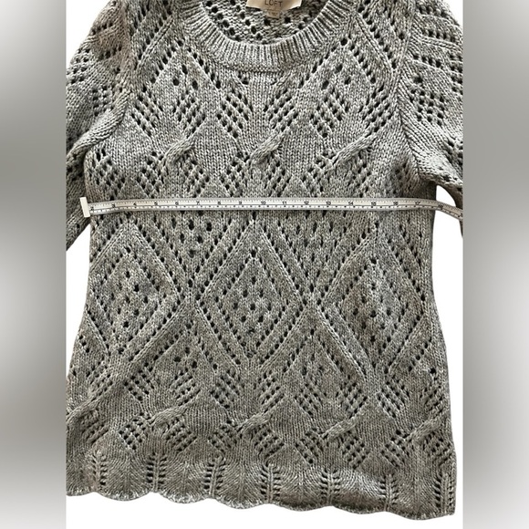 Loft Gray Knit Sweater, Womens Size Small, 10% Wool - Picture 7 of 8
